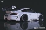 Porsche 911 Widebody Kit by Liberty Walk 2014 года